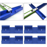 Kit de 4 serre-joints en T en alliage d'aluminium YANJIN de 80 mm pour profilés en aluminium, produits métalliques pour la maison et le bureau