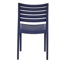 Chaise en résine incassable sans bras fabriquée dans les meilleurs matériaux PP 4pc Stack