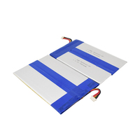 Paket baterai polimer litium samping GEB 3649162-2P 3649162 3.7V 7800mAh baterai Lipo kantong ultra-tipis untuk Tablet pintar