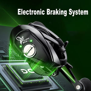 <span class=keywords><strong>รอก</strong></span>ตกปลา Rooblinos 7.2:1 <span class=keywords><strong>DC</strong></span> <span class=keywords><strong>รอก</strong></span><span class=keywords><strong>เบ</strong></span><span class=keywords><strong>ท</strong></span>คาสติ้ง แรงต้านสูงสุด 6 กก. ระบบ<span class=keywords><strong>เบ</strong></span>รกอิเล็ก<span class=keywords><strong>ท</strong></span>รอนิกส์ ระบบ<span class=keywords><strong>เบ</strong></span>รกแม่เหล็กไฟฟ้า - Product Image 1