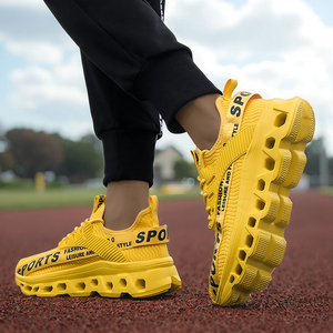 Zapatos Deportivos de Moda para Hombre, Transpirables, con Superficie de Malla Voladora, Antideslizantes, con Amortiguación de Impactos, Suaves y Cómodos para Caminar - Product Image 3