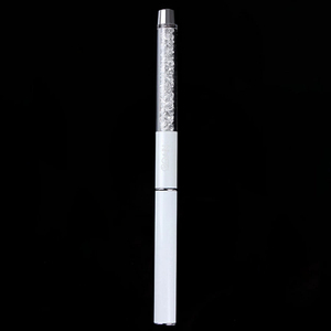Ensemble de pinceaux à ongles en nylon avec manche en métal diamanté, pinceaux plats synthétiques pour la peinture au gel, effet ombré - Product Image 4