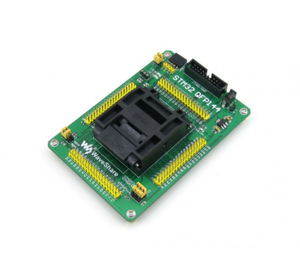 STM32 QFP144 05 มม. ซ็อกเก็ตโปรแกรมมิ่งสำหรับทดสอบการเขียนโปรแกรม JTAGSWD อินเทอร์เฟซดีบัก ตัวควบคุมแรงดันไฟฟ้า 33V ได้รับการรับรองมาตรฐาน ISO ยามาอิจิ - Product Image 2