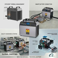 Chargeur industriel rapide 24V-80V 100A-300A intelligent pour batteries au lithium LiFePO4, spécifications personnalisables pour véhicules électriques