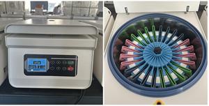 Centrifugeuse 4000 tr/min 12 cartes de gel Rotor de lavage des globules rouges Sérologie du groupe sanguin Machine centrifuge à <span class=keywords><strong>test</strong></span> normal - Product Image 3