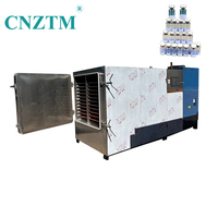 Machine de lyophilisation électrique automatique à commande PLC pour peptides, moteur en acier inoxydable 304, capacité 60-120 kg/lot, fabriquée en Chine