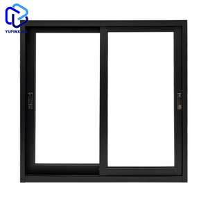 Ghana Grille anti-effraction Métallique <span class=keywords><strong>Coulissante</strong></span> pour le Népal <span class=keywords><strong>Baie</strong></span> vitrée Impact résistant aux ouragans Bois des fenêtres en aluminium <span class=keywords><strong>Prix</strong></span> du Nigeria - Product Image 2