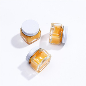 Mini vuông mật ong lưu trữ Chai 60ml 100ml 120ml 200ml mứt thực phẩm lọ thủy tinh cho nước sốt mật ong lọ thủy tinh với <span class=keywords><strong>AL</strong></span> Nắp - Product Image 4