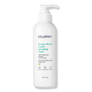 Cellspirit stevia + บรรเทา150มล. โฟมทำความสะอาดน้ำสีเขียว K-Beauty เครื่องสำอางเกาหลีโฟมล้างหน้าล้ำลึก - Product Image 2