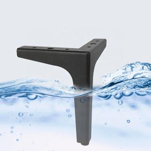 Pieds de <span class=keywords><strong>Table</strong></span> en métal, cadre industriel moderne, pieds de chaise, pieds noirs pour chaise en <span class=keywords><strong>bois</strong></span> <span class=keywords><strong>massif</strong></span> <span class=keywords><strong>noir</strong></span>/or - Product Image 4