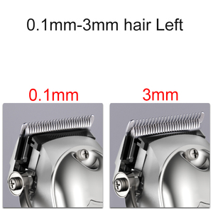 Nouvelle coupe de cheveux sans fil professionnelle Rechargeable USB Salon vente en gros or tout en métal avec tondeuse à cheveux Lcd tondeuse - Product Image 5