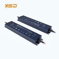 YSD 100W alimentation à découpage 12V 24V 48V IP67 LED alimentation LED étanche Ultra-mince pour l'extérieur