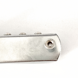 Chrome Metal Jazz Master <span class=keywords><strong>Guitar</strong></span> Tremolo/Bass Bridge <span class=keywords><strong>Jaguar</strong></span> Mustang Style Accesorio para bajo - Product Image 4