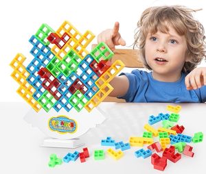 Jeu de blocs empilables interactifs pour le développement, défi de tour d'équilibre, favorise la coordination œil-main, jeux de société - Product Image 5