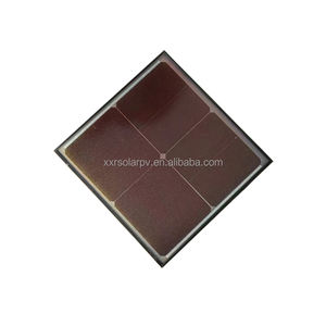 แผงโซลาร์เซลล์หลากสี 12 วัตต์ 2 โวลต์ สีแดง เขียว น้ำเงิน แผงโซลาร์เซลล์แก้วสี รูปทรงสี่เหลี่ยมสีแดงอิฐ <span class=keywords><strong>ผลิต</strong></span><span class=keywords><strong>ไฟฟ้า</strong></span>พลังงานแสงอาทิตย์ - Product Image 3