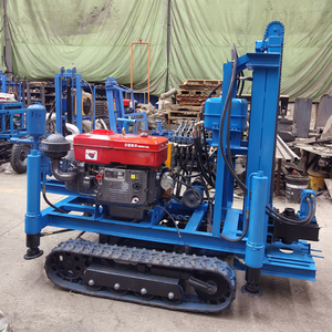 เครื่องเจาะรูขนาดเล็กแบบพกพาลึก150เมตรแท่นขุดเจาะบ่อน้ำไฮดรอลิกตีนตะขาบ - Product Image 4