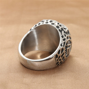 Yunnique – bague triangulaire Viking en argent pour hommes, bijoux géométriques à la mode, cadeau 21003 - Product Image 3