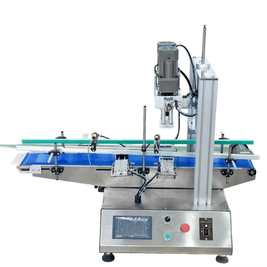 Desktop Electric Automatic Capping Machine for Beverage, Food, Chemical ...