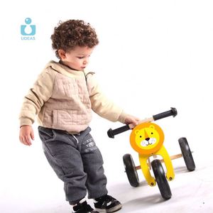 UDEAS 2 <span class=keywords><strong>en</strong></span> 1 <span class=keywords><strong>tricycle</strong></span> pour enfants vélo pour bébé vélo d'équilibre <span class=keywords><strong>en</strong></span> <span class=keywords><strong>bois</strong></span> à trois roues pour enfants <span class=keywords><strong>sans</strong></span> pédale - Product Image 1