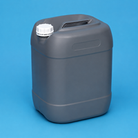 Bidon jerrycan HDPE 20L avec bouchon à bec de baleine pour l'huile moteur, les lubrifiants, les liquides industriels, emballage en vrac, vente en gros