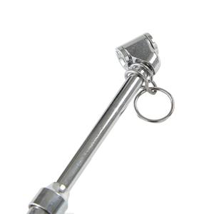 Длинная сверхмощная ручка с двойной головкой манометр для автомобильных шин оцинкованная головка стальной стержень для автомобиля грузовика мотоцикла - Product Image 2