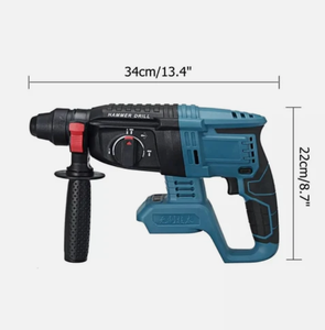 Perforateur à percussion sans fil 21V, moteur sans balais, 2.5J, 3500 tr/min, perceuse 26mm, 3 fonctions, embrayage de sécurité, marteau électrique, service OEM - Product Image 2