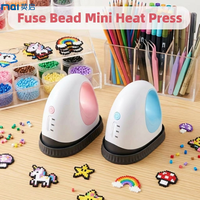 Mesin Press Panas Manik-manik Perler Genggam OEM, Alat Setrika Manik-manik Fuse Mini Portabel untuk Kerajinan Seni DIY