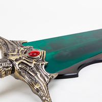 Nouvelle épée de lune Demon's Souls de 115 cm, décoration murale pour la maison, accessoire de cosplay, épée de collection de jeu, vente en gros
