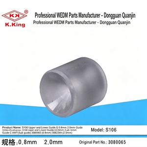Parti per Macchina Taglio a Filo EDM SODICK: Guida Superiore e Inferiore S106 G 0.8mm 2.0mm C <span class=keywords><strong>AWT</strong></span> (Sub Guida) 3080065 3082269 Cina - Product Image 4