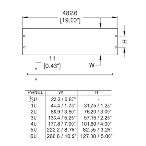 1U/2U/3U/4U <span class=keywords><strong>Rack</strong></span> Mount Trống Bảng Điều Chỉnh 19Inch <span class=keywords><strong>Rack</strong></span> Trống Panels - Product Image 6