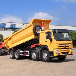 Meilleurs produits commerciaux howo 8X4 u forme camion à benne basculante avec la <span class=keywords><strong>porte</strong></span> arrière de camion à benne basculante - Product Image 2