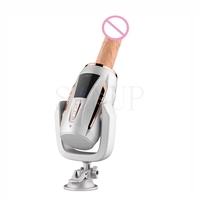 Boîte personnalisée gratuite - Machine à pousser automatique, pistolet de masturbation à pompage automatique, jouet godemiché télescopique rétractable