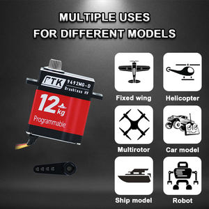 Ptk 9492 mg-D không chổi than không thấm nước RC <span class=keywords><strong>servo</strong></span> Motor-Kỹ thuật số kim loại <span class=keywords><strong>servo</strong></span> cho mô hình tàu & <span class=keywords><strong>Robot</strong></span> - Product Image 5