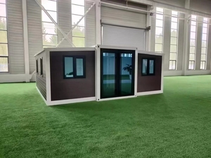 Casa contenedor contemporánea de acero, edificio modular expandible prefabricado, flexible, diverso, Instalación rápida, optimización temporal - Product Image 3