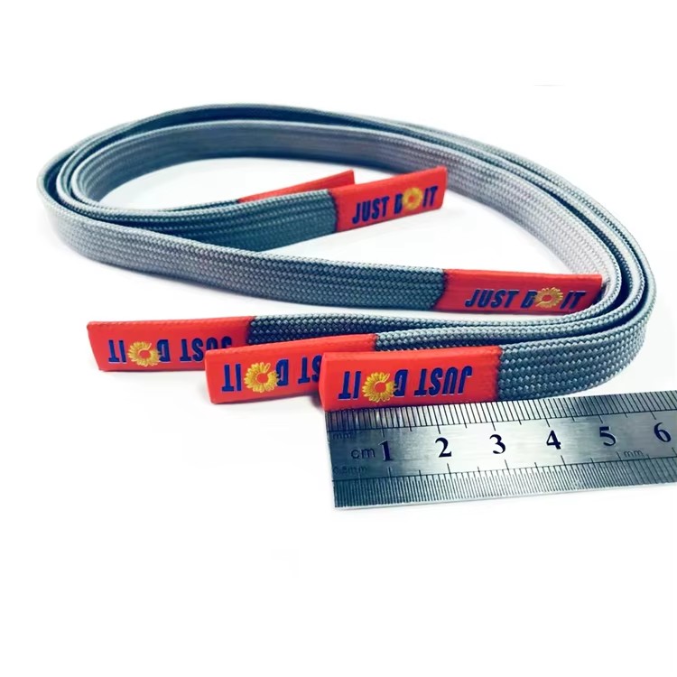 Sofine Wholesale Fashion Garment String Accessory Hoodie Draw Flat Drawcord with Rubber Tip
