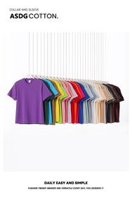 T-shirts à col rond pour hommes en coton de haute qualité, multicolores, respirants, écologiques, vente en gros et marque privée - Product Image 3