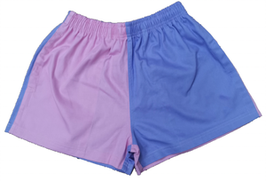 Short de <span class=keywords><strong>rugby</strong></span> décontracté avec logo brodé personnalisé 100% coton de qualité supérieure pour femme avec poches zippées profondes - Product Image 3
