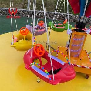 Yeni tasarım eğlence parkı binmek <span class=keywords><strong>at</strong></span> Merry Go yuvarlak çocuklar için beşik salıncak müzikal atlıkarınca elektrikli bebek salıncaklar satış - Product Image 4