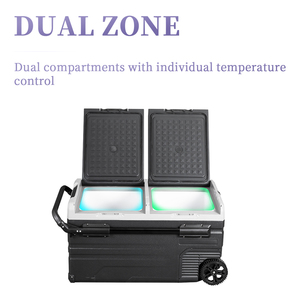 Nevera Portátil para Automóvil de Gran Capacidad TWW75 Alpicool <span class=keywords><strong>con</strong></span> <span class=keywords><strong>Compresor</strong></span> de Doble Puerta, Accesorios para Campamento y Caravana - Product Image 4