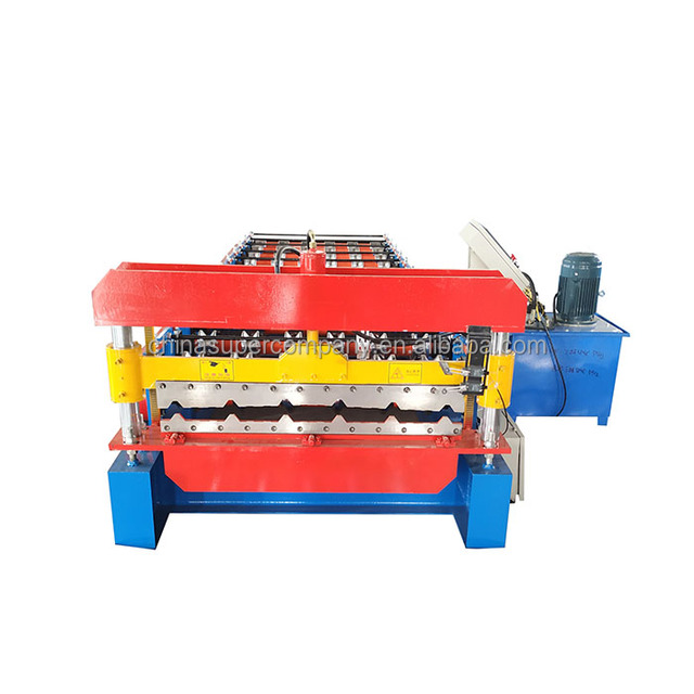 CNC IBR Roof Penal Box Profile Roll Forming Machine for Steel Coil PPGI Roof Sheets