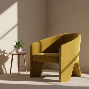 Fauteuil individuel de style italien, luxe léger, design de designer, pour bureau, réception d'hôtel, <span class=keywords><strong>chaise</strong></span> de loisirs, <span class=keywords><strong>chaise</strong></span> de réunion minimaliste nordique - Product Image 2