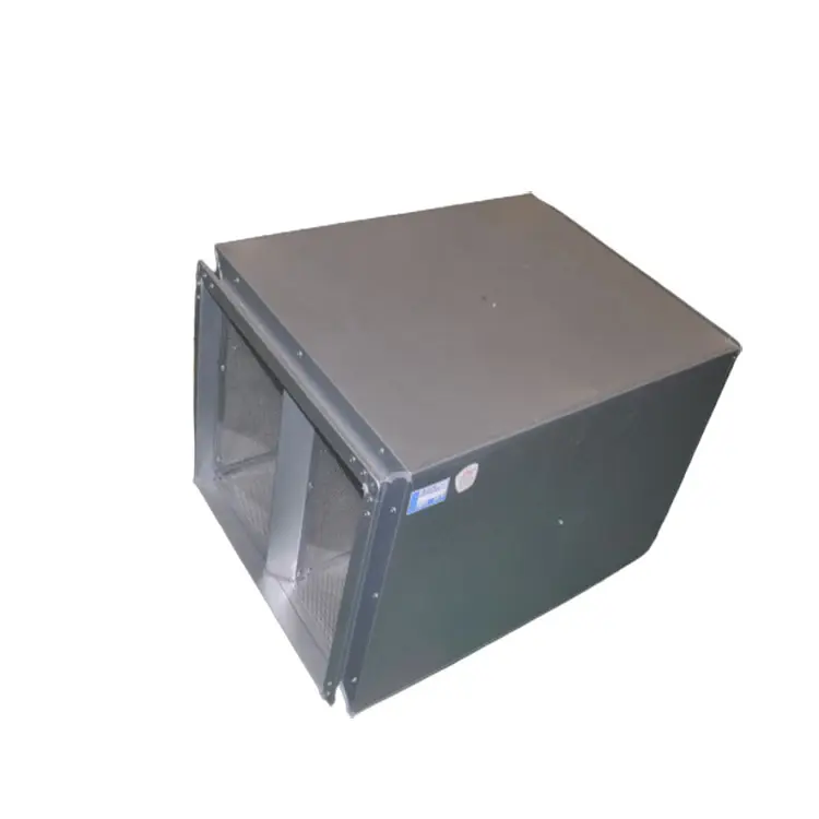 High Quality Double Layer Micro Perforated Plate Duct Mounted Sound Attenuator