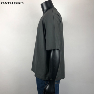 Chất Lượng Cao Nặng Cotton Liền Mạch Boxy Áo Thun Tùy Chỉnh In Ấn Người Đàn Ông Của T-Shirts Đồng Bằng Trống Nặng Quá Khổ Áo Thun Cho Nam Giới - Product Image 5