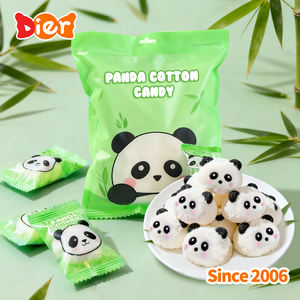 Caramelos al por mayor etiqueta privada personalizada 3D Panda malvavisco sabor afrutado suave <span class=keywords><strong>caramelo</strong></span> aperitivos algodón <span class=keywords><strong>de</strong></span> azúcar para café <span class=keywords><strong>Mate</strong></span> Snack OEM - Product Image 6