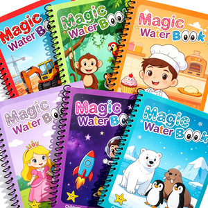Libro da Colorare ad Acqua con Tema Animali e Natura <span class=keywords><strong>per</strong></span> Bambini 4-6 Anni, Puzzle Magico Personalizzato - Product Image 6