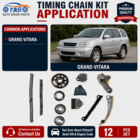Kit Rantai Timing Baru Ys Cocok untuk Suzuki Grand Vitara 2004-2007 2.0L J20A/J18A L4 Mesin Naturally Aspirated Suku Cadang Pengganti