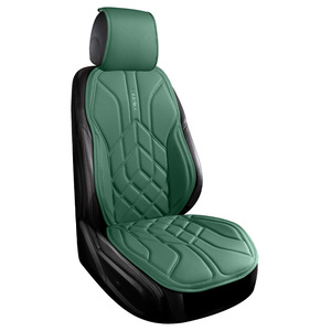 Nouvelles housses de siège auto universelles en cuir pour cinq places, résistantes à la saleté, respirantes, toutes saisons - Product Image 5