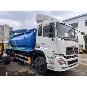 Camión de Vacío para Drenaje de Aguas Residuales Dongfeng 6X4 de Servicio Pesado, 20000 Litros, Precio de Fábrica - Product Image 3