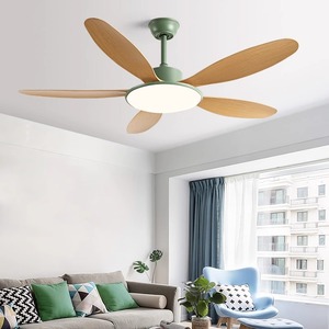 <b>Ceiling</b> <b>Fan</b> Light With Led 5 Blade Modern Minimalist For Living Room And Dining Room - Product Image 2