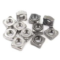 Écrou à souder carré DIN928, écrou à souder par projection en acier, M4-M10, emballage personnalisé, en stock, directement de l'usine